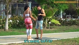 Amateur Latina Gets Anal In A Pick-Up Park Outfit