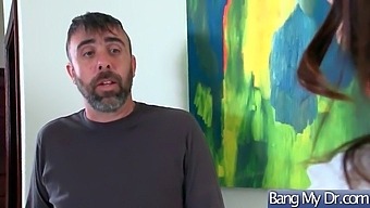 Teen With Big Natural Tits Gets Fucked Hard By A Doctor
