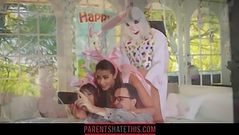 Cumshot Extravaganza With A Brunette Teen In Roleplay