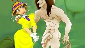 Teen Jane And Tarzan Engage In A Steamy Orgy In Hd Cartoon