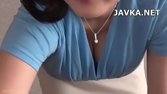 Asian Beauty With Big Tits Cheerleader Gives Blowjob And Gets Cumshot