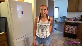 Teen Babe Brandibraids Gets Creampied By Stepdad In Hd Video