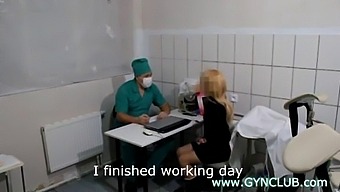 Blonde Gyno'S First Time On Medical Fetish With Hidden Camera