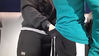 Two Hot Girls Have A Steamy Lesbian Encounter In A Train Compartment - Lesbian Illusion Girls