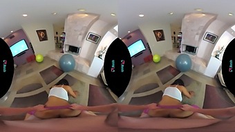 Jenna Foxx Gets Analed While Wearing Yoga Pants On Vrhush