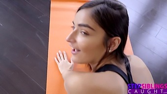 Stepsisters' Yoga Session Turns Into A Steamy Encounter In Hd Video