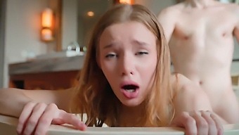 Unexpected Encounter With Stepsister In Bathroom Leads To Steamy Pov Experience