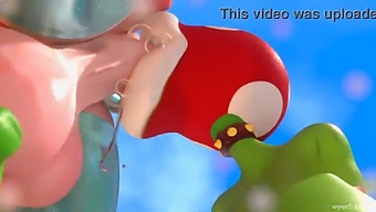 Princess Rosalina Futa Gets Her Cock Sucking Desires Fulfilled