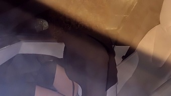 Young Wife Gets A Surprise From Her Cuckold Husband While Giving A Blow Job To A Stranger In The Car.